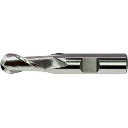 ALFA Tools SEB151381 3/4X1/2 USA HS 2 FLUTE BALL SINGLE END MILL 1/pack