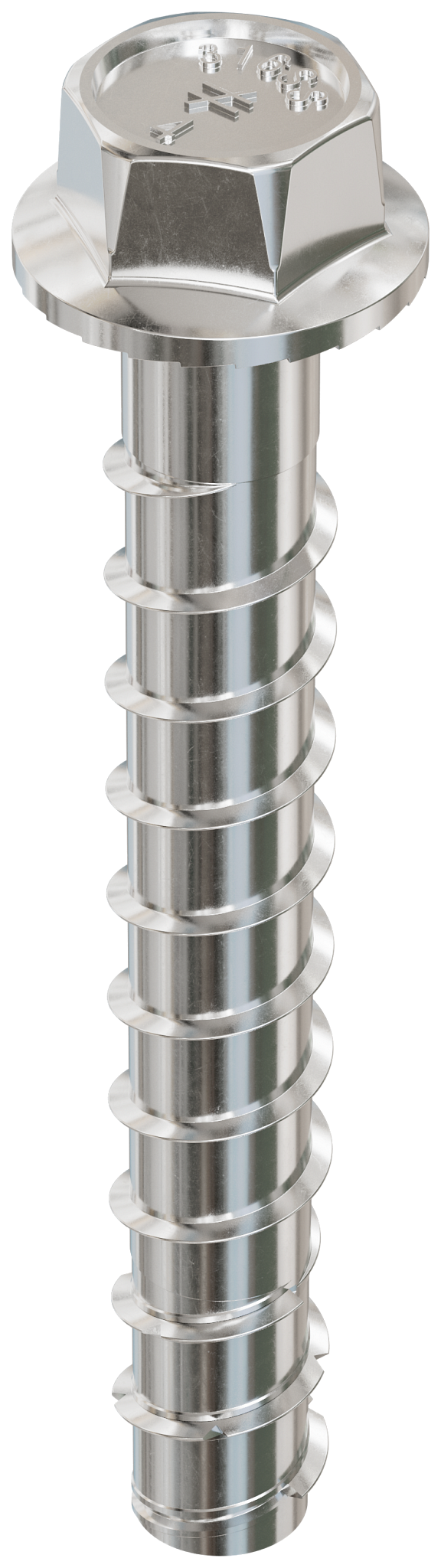 Simpson THD50400H6SS Titen HD 1/2 in. x 4 in. Type 316 Stainless-Steel Heavy-Duty Screw Anchor 20-Qty