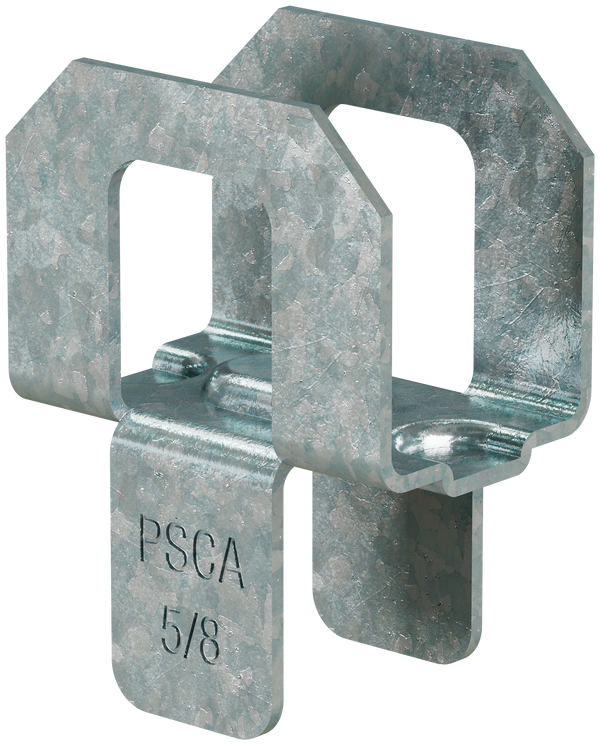 Simpson PSCA 5/8 PSCA 5/8-in. 20-Gauge Galvanized Panel Sheathing Clip 250-Qty