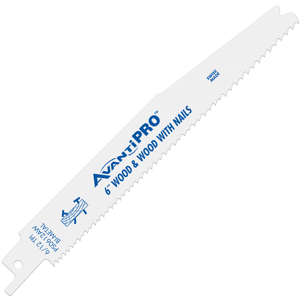 AvantiPRO PS0612AW200 AvantiPro 6" 6/12 TPI BM Recip Blade (200-Pack)
