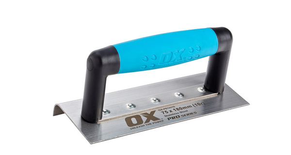 OX Tools OX-P014410 OX Pro Narrow Edging Trowel 10mm Radius- 75 x 180mm / 3in x 7in