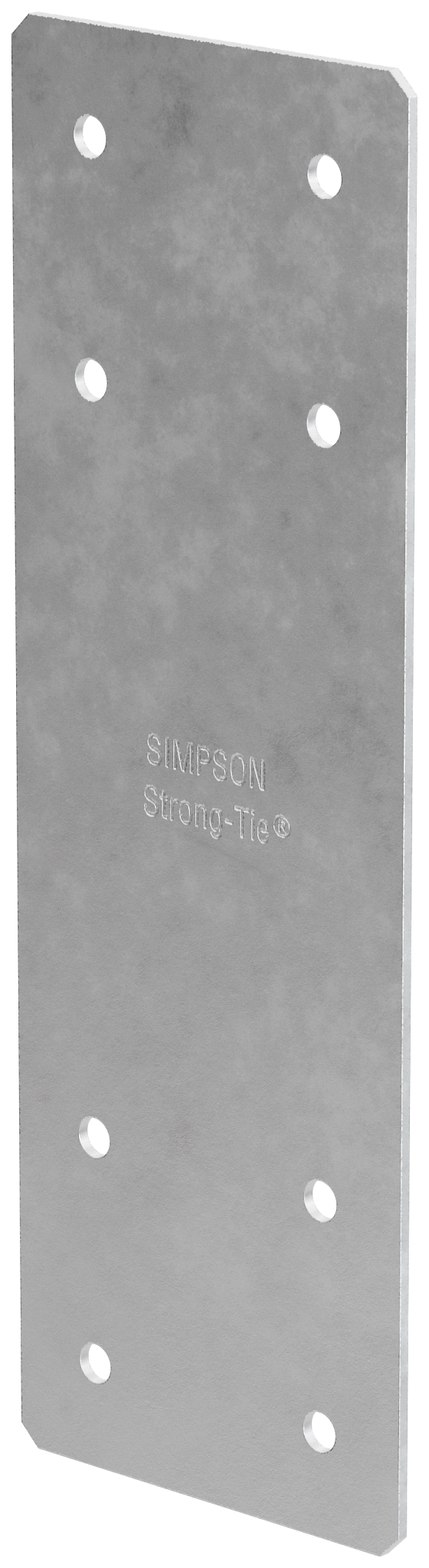 Simpson PS720 PS 6-3/4 in. x 20 in. Hot-Dip Galvanized Piling Strap ...