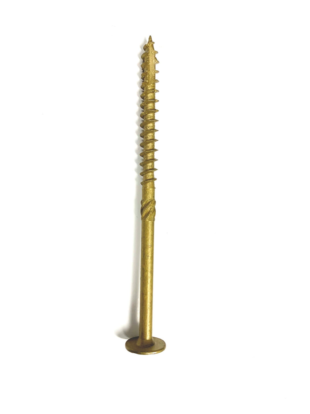 Big Timber 1CTX145 #14x5 Star Drive Washer Head Bronze Steel Construction Lag Screws, 100/Box