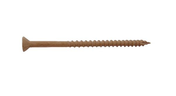 Grip Rite L312STB5 3-1/2-inch by 10 Brown T-25 Star Drive PrimeGuard Plus Wood Construction Screw