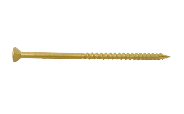 Grip Rite L4STGD5 4-inch by 10 Gold T-25 Star Drive PrimeGuard Plus Wood Construction Screw