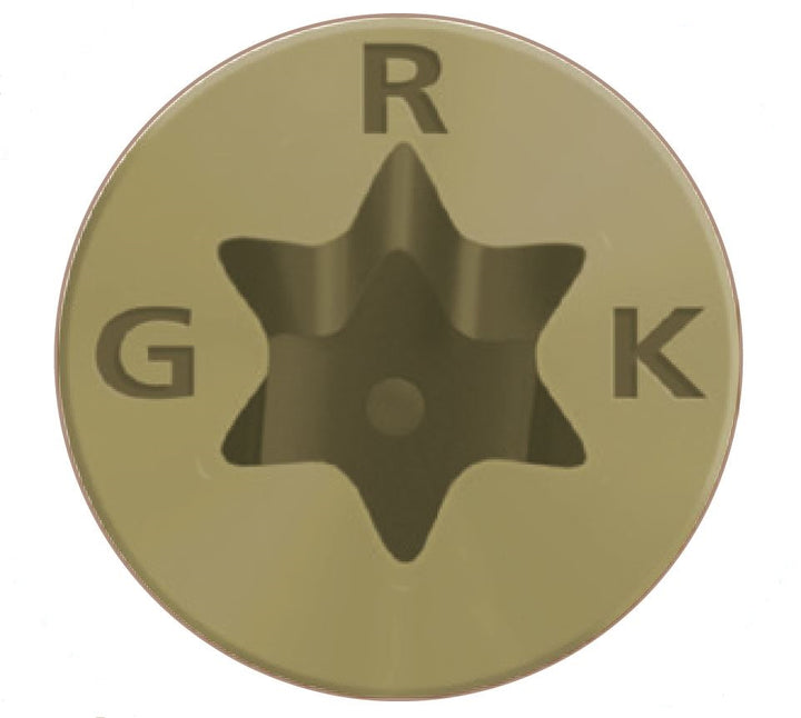 GRK 10903 DECK ELITE #9 X 3 in. Star Drive Bugle Head Decking Screws, 350/Box
