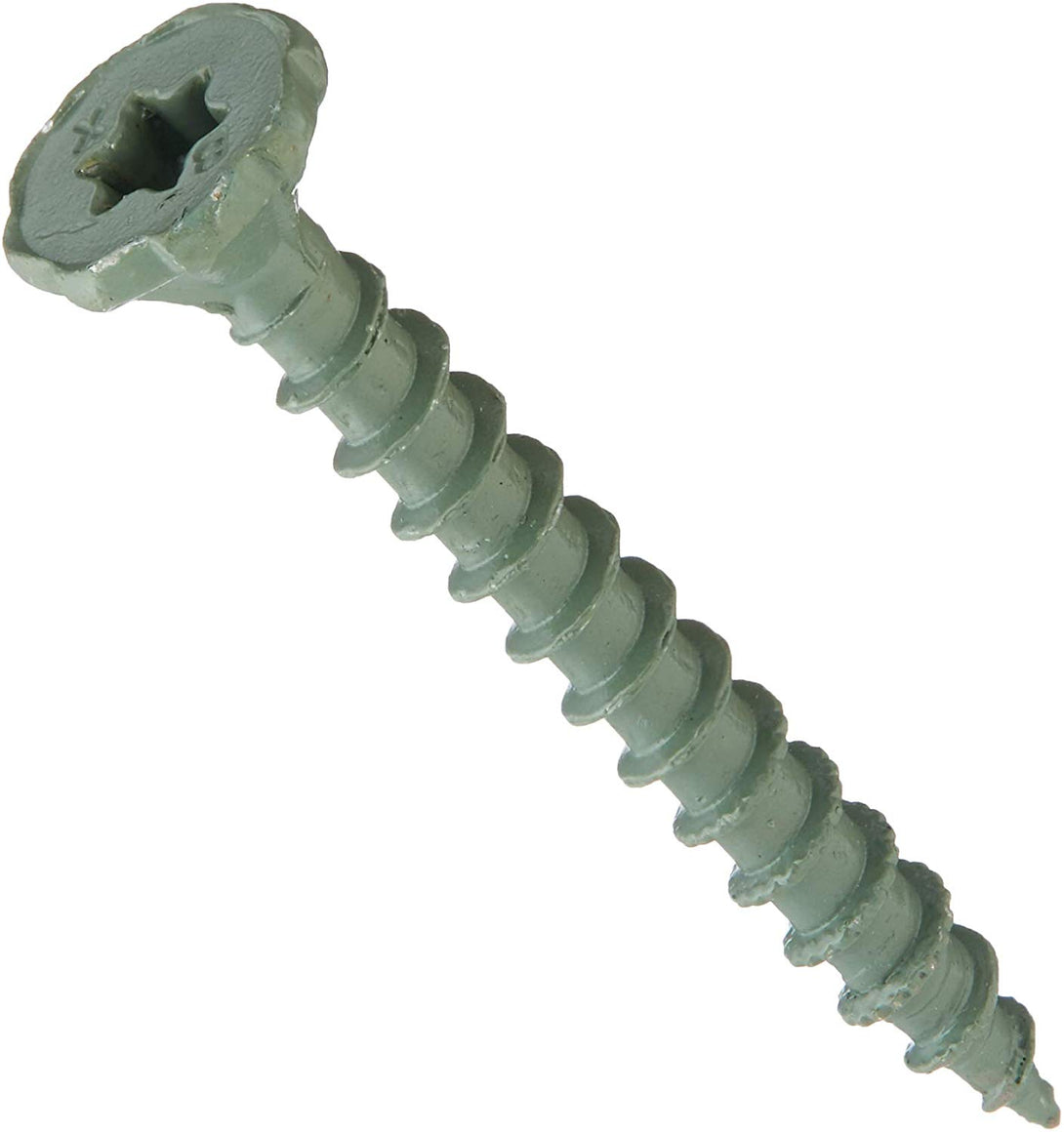 Backer-On 23416 #9x1-5/8 Star Drive Serrated Head Climacoat Steel Drywall & Cement Board Screws, 575/Box