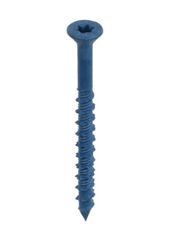 Tapcon 28260 3/16x2-1/4 Blue Star Drive Bugle Head Concrete Anchors 25/Box