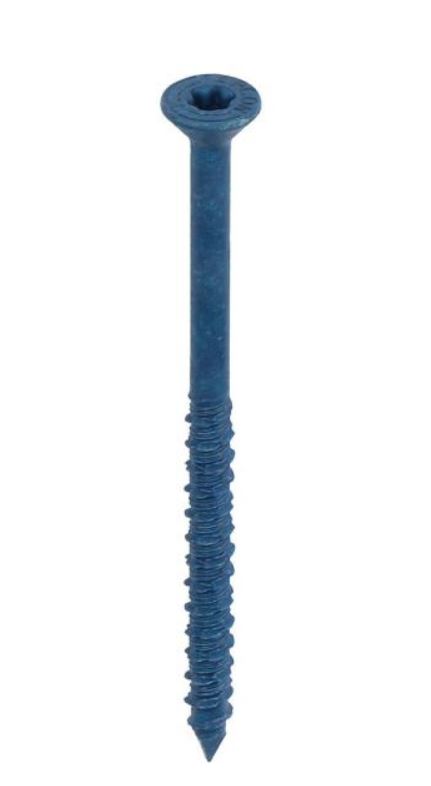 Tapcon 28295 1/4x3-3/4 Blue Star Drive Bugle Head Concrete Anchors 8/Box