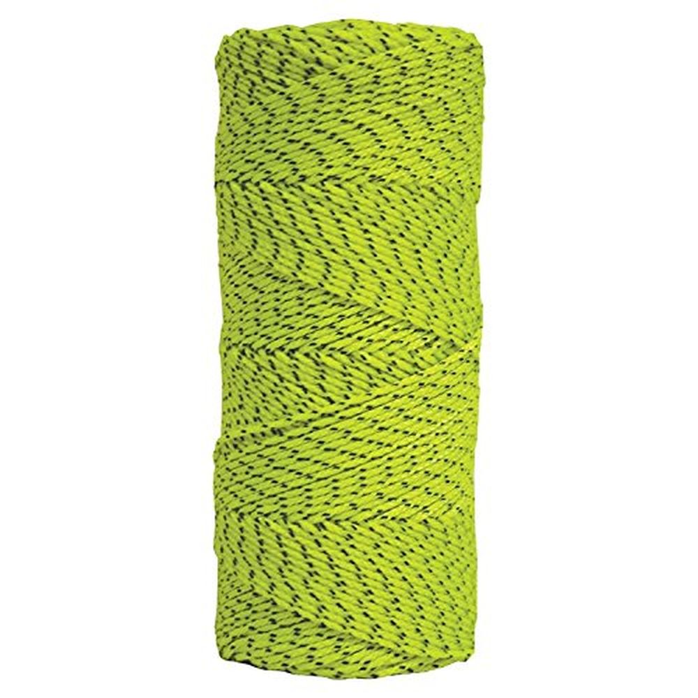 Kraft Tool Co. BC354 500 ft. Neon Green Bonded Braided Mason's Line