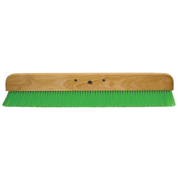 Kraft Tool Co. CC454-01 24 in. Green Nylex Soft Finish Broom Head