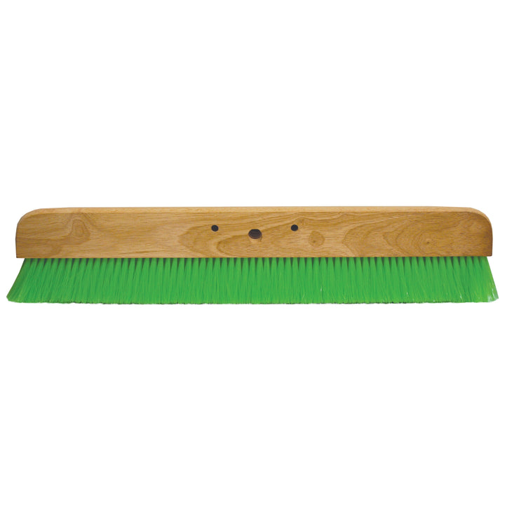 Kraft Tool Co. CC454-01 24 in. Green Nylex Soft Finish Broom Head