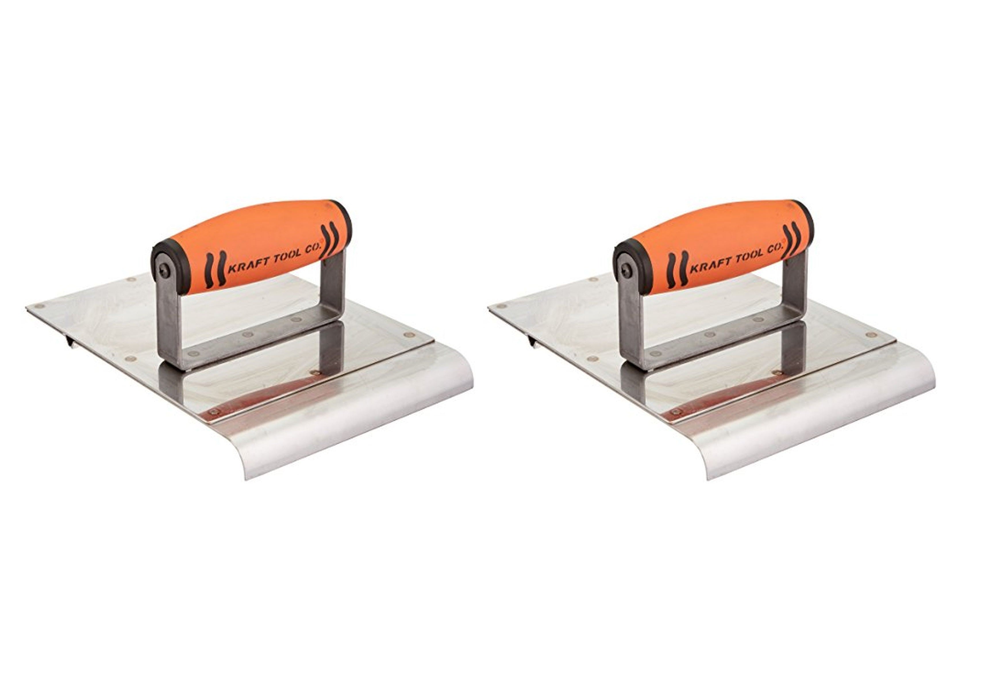 Kraft Tool Co. CF046PF 6 in. x 8 in. Stainless Steel Hand Groover/Edge ...