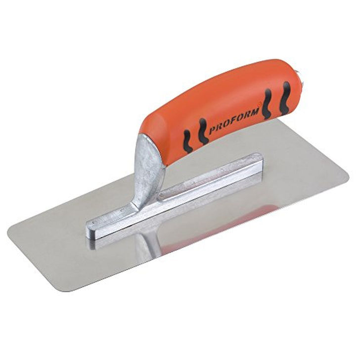 Kraft Tool Co. PL627PF 8 in. x 3 in. Stainless Steel Venetian Trowel with Proform Handle