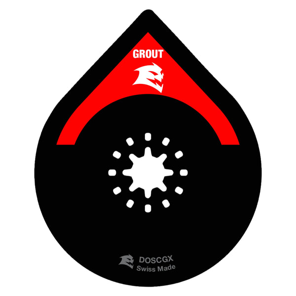 Diablo DOSCGX 2-3/4 in. Starlock Carbide Grit Oscillating Blade for Grout and Mortar, 1/Box