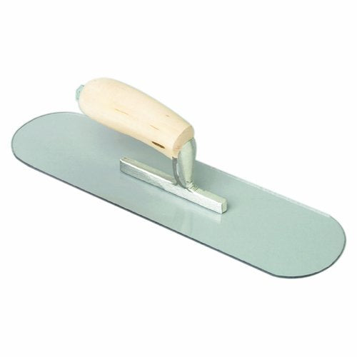 Bon 12-905 Swim Pool Trowel - Plex 10-in. X 3-in. - Short Shank Camel Handle