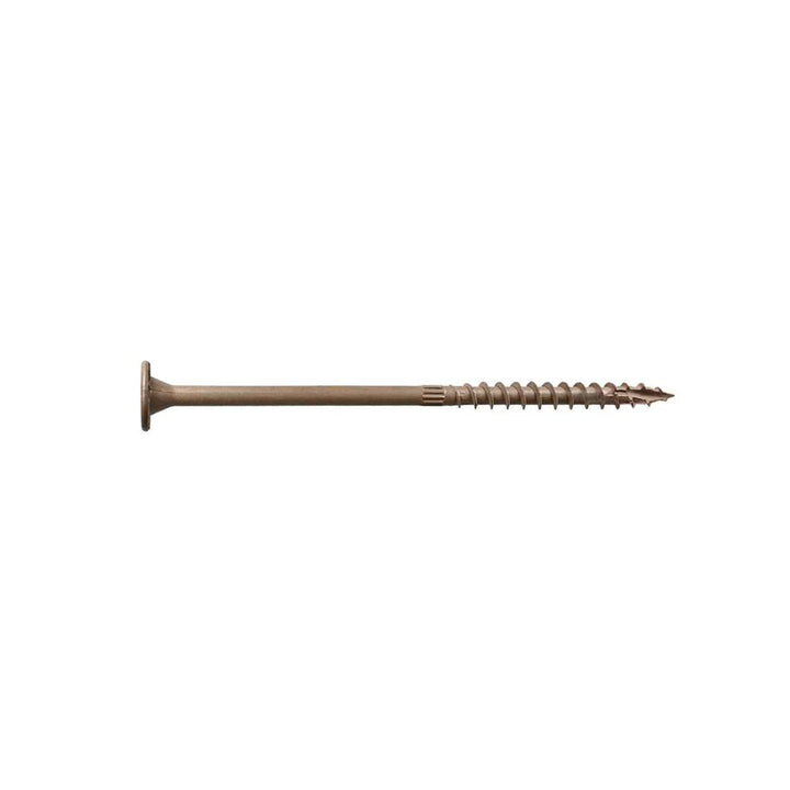 Simpson Strong-Tie SDWS22600DB .220x6 Star Drive Washer Head Double coated Steel Wood Screws, 500/Box