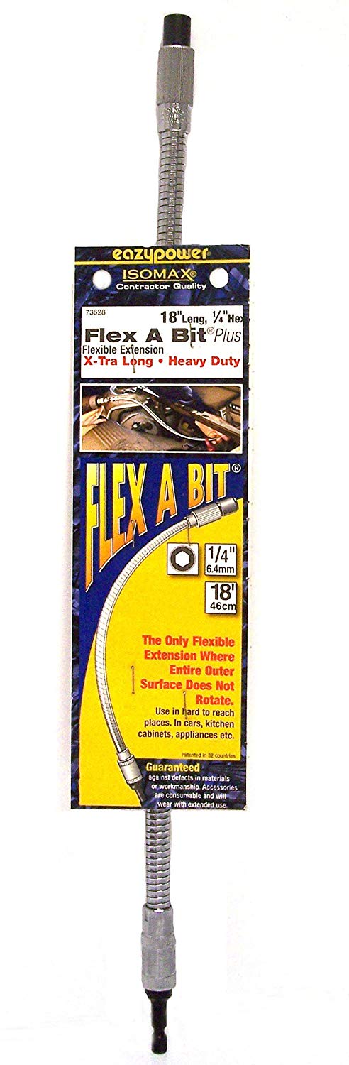 Eazypower 73628 1/4 in. Drive 18 in. Flex-A-Bit Plus Extension