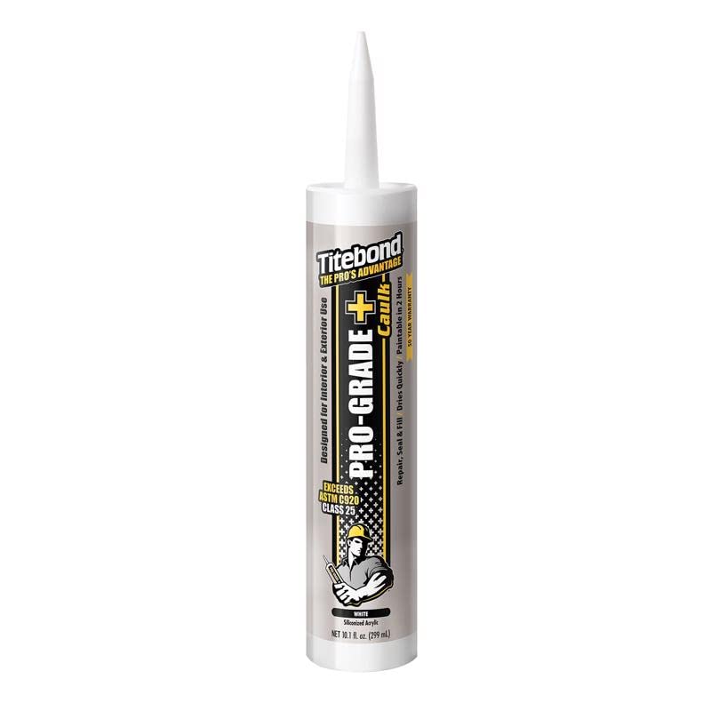 Titebond 8401 10.1 oz. Pro-Grade Plus Caulk - White