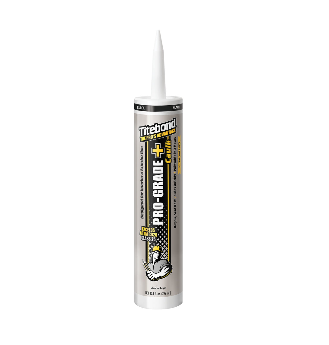 Titebond 8461 10.1 oz. Pro-Grade Plus Caulk - Black