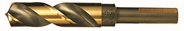 Viking Drill and Tool 29361 7/8 in. x 6 in. Gold Oxide Shank Cobalt Drill Bit, 1/Box