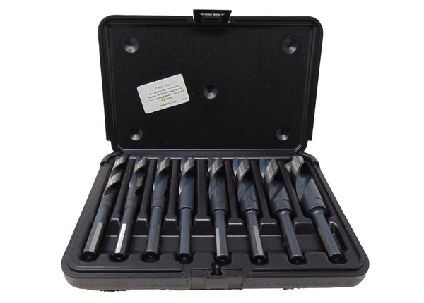 Norseman by Viking Drill and Tool 30333 8 Piece 9-16 in. to 1 in. 135 Degree Split Point Cryo-Nitride S&D Set