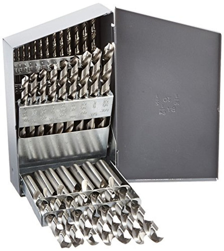 Norseman 43520 240-B Bright Finish 118deg HSS Drill Set 29 Piece