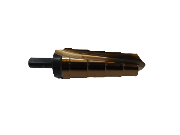 Norseman by Viking Drill and Tool 83710 5/16 in. to 9/16 in. 78-GR Gold Oxide HSS Step Reamer