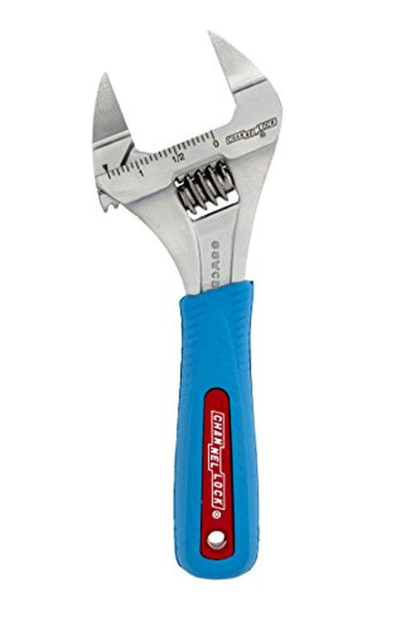 Channellock 6SWCB 6 in. Chrome/Nickel Finish Steel Adjustable Wrench