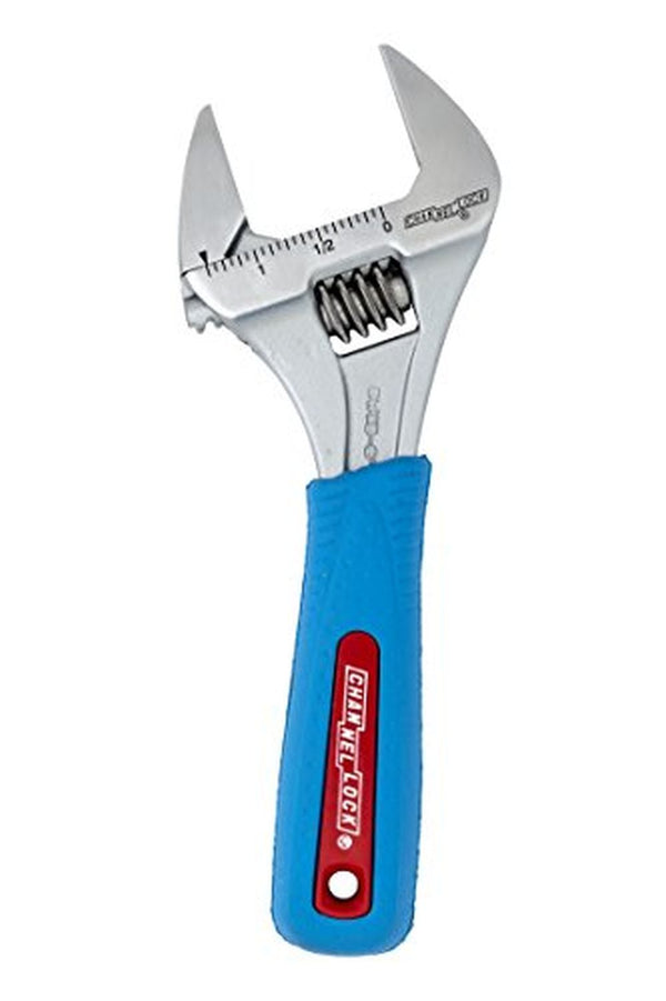 Channellock 6WCB 6 in. Chrome/Nickel Finish Steel Adjustable Wrench
