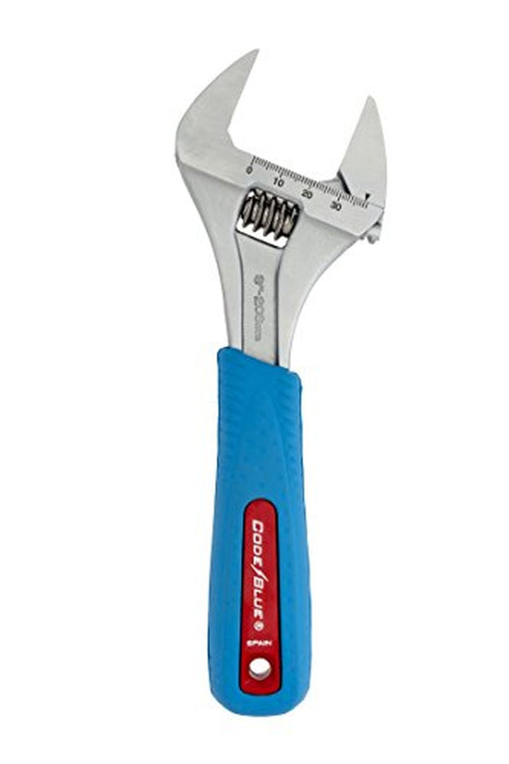 Channellock 8SWCB 8 in. Chrome/Nickel Finish Steel Adjustable Wrench