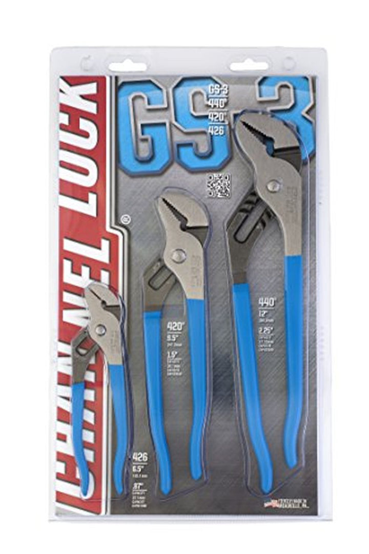 Channellock GS-3 3 piece Tongue & Groove Set