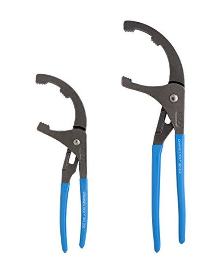 Channellock OF-2 2 piece Oil Filter/ PVC Plier Set