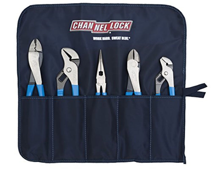 Channellock TOOL ROLL-2 Technicians Plier Set, 5 Piece Set