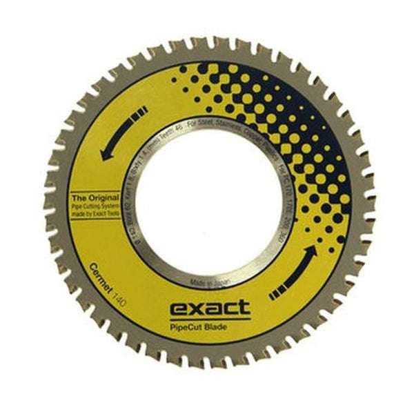 Exact Tool 7010496 Cermet 140 5-1/2 in. Blade for Steel, Stainless, Copper & Plastics, 1/Box