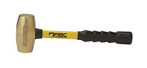 ABC Hammer ABC5BFB 5 lb. Brass Hammer with 12 in. Fiberglass Handle