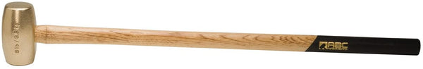 ABC Hammer ABC8BW 8 lb. Brass Hammer with 32 in. Wood Handle