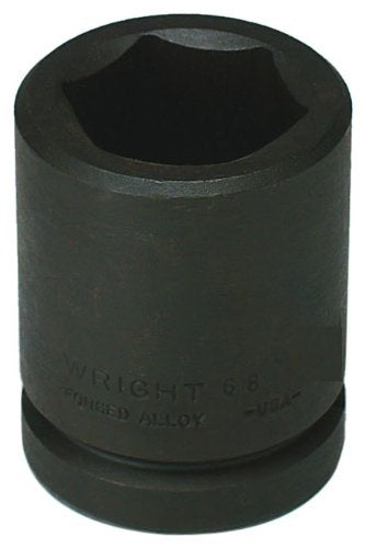 Wright Tool 68-42mm 3/4 in. Drive 6 Point 42 mm Metric Standard Impact Socket