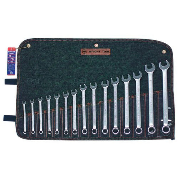 Wright Tool 11-50mm Combination Wrench WRIGHTGRIP® 2.0 12 Point Metric Satin 50mm Wright Tool 11-50mm Combination Wrench WRIGHTGRIP® 2.0 12 Point Metric Satin 50mm