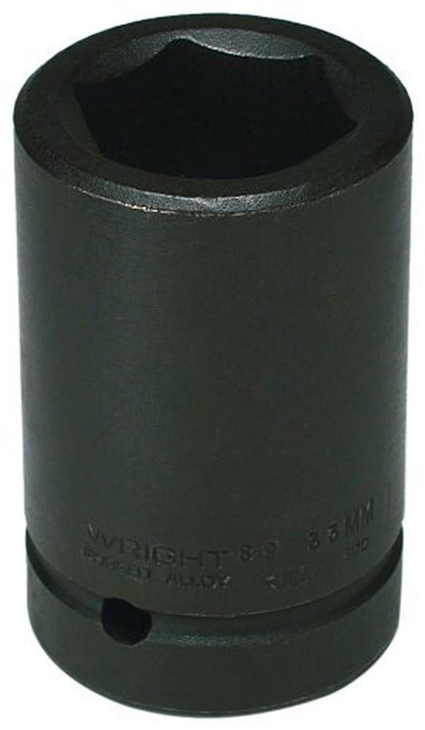 Wright Tool 89-34MM 1 in. Drive 6 Point 34 mm Metric Deep Impact Socket