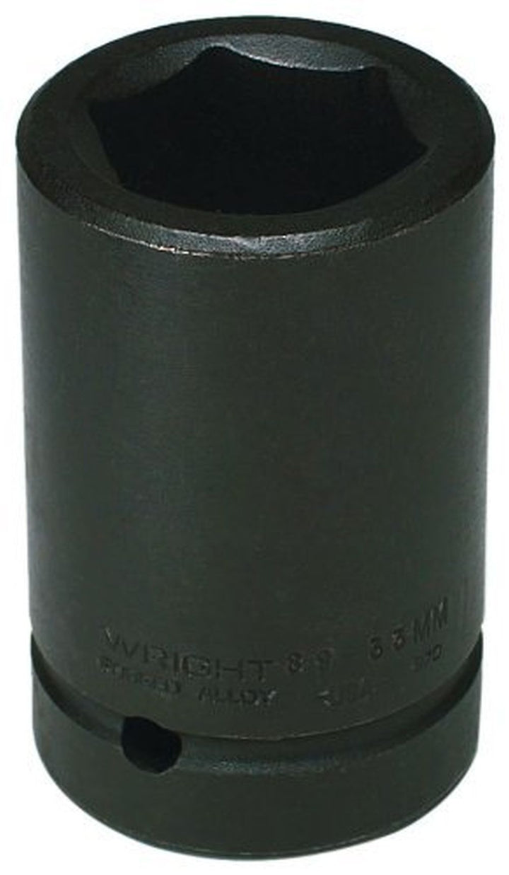Wright Tool 89-34MM 1 in. Drive 6 Point 34 mm Metric Deep Impact Socket
