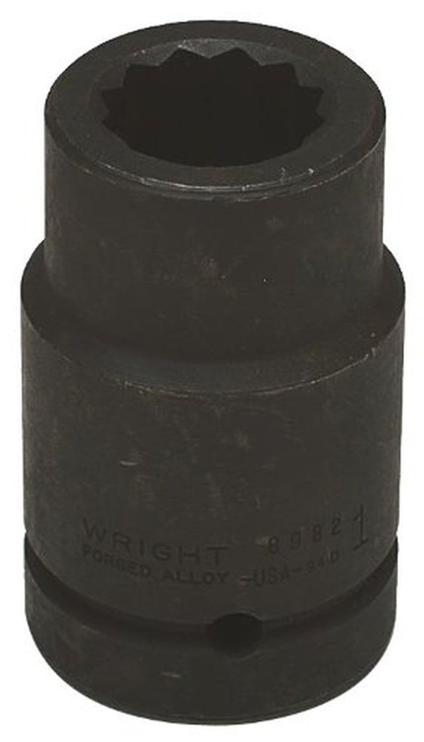 Wright Tool 8982 1 in. Drive 12 Point 1 in. SAE Deep Impact Socket
