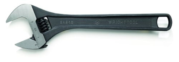 Wright Tool 9AB10 10 in. Black Industrial Finish Adjustable Wrench