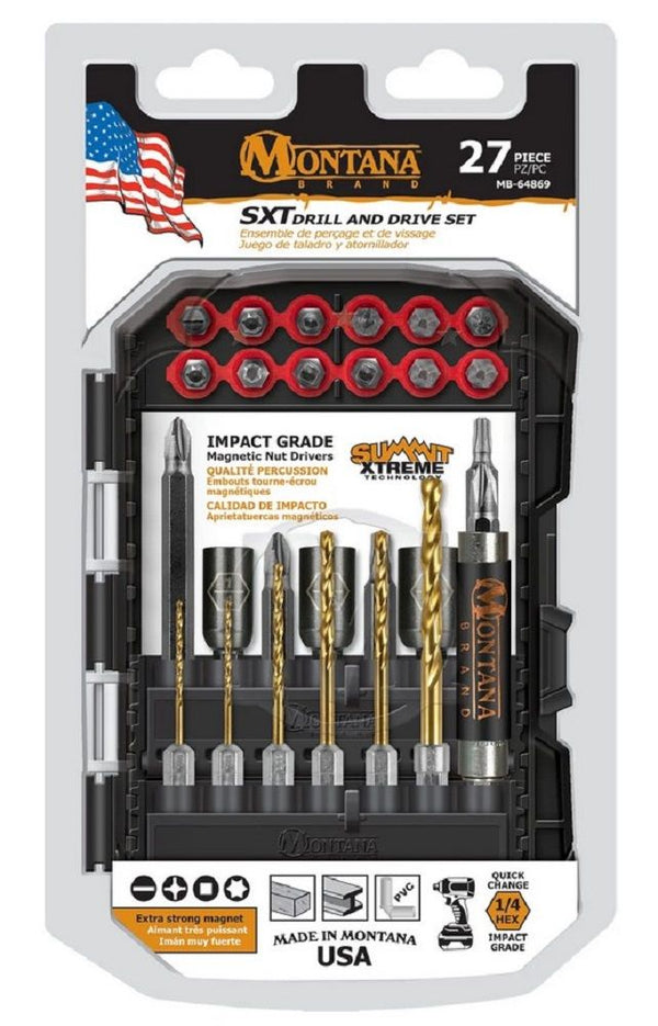 Montana Brands MB-64869 27 Piece Drill/Driver Set