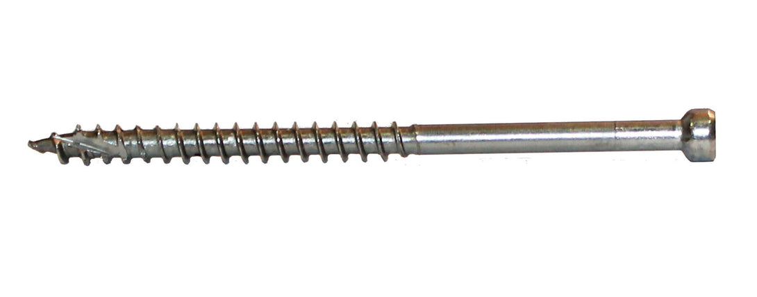 U2 Fasteners K09103000H #9 x 3 in. 316 Stainless Steel Star Drive Trim Head Finish Screw 100-Pack