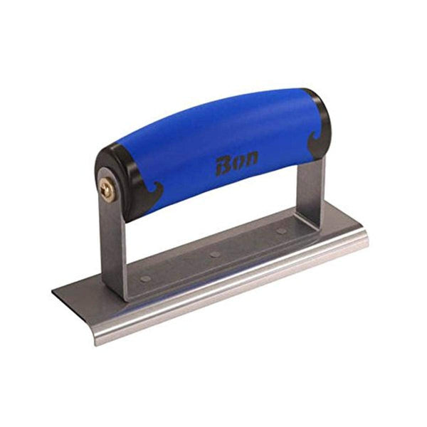 Bon 62-436 Edger - Stainless Steel 6-in. X 1 1/2-in. - 1/4-in.Rad X 3/8-in. Lip Comfort Grip Handle