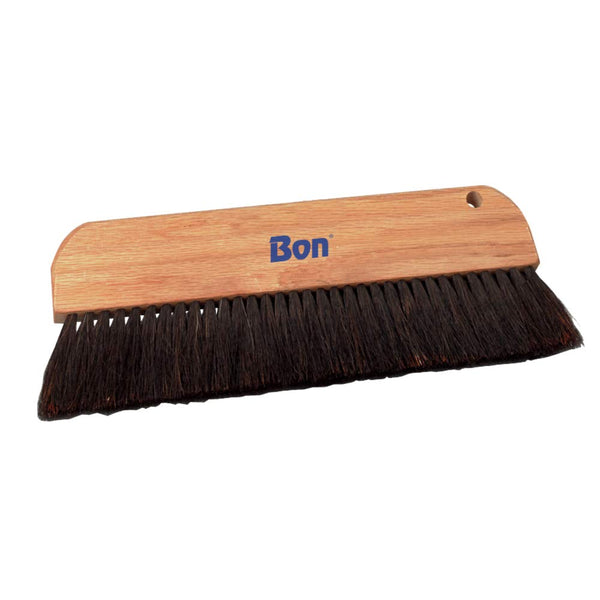 Bon 12-326 Curb & Step Brush - Soft Horsehair 12-in.