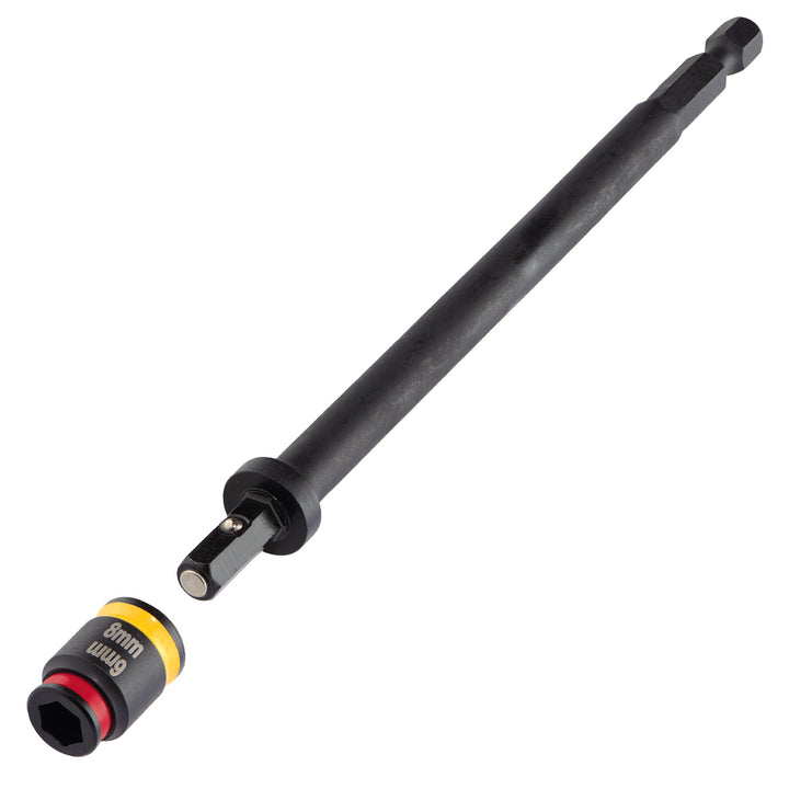 Malco MSHXLCM1 6 mm & 8 mm 6 in. Cleanable Hex Nut Driver