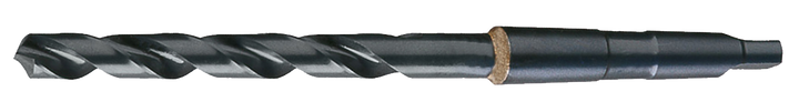 Chicago Latrobe 110 High-Speed Steel Taper Shank Drill Bit, Black Oxide Finish, #2 Morse Taper Shank, 118 Degree Conventional Point, 5/8" Size, 1/Box