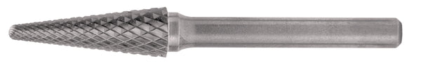 Cle-Line C17564 1/4 in. x 1/4 in. SL-1 Double Cut Carbide Burr